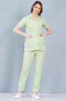 Mint Green Cotton Nurse Uniform for Women Half Sleeve Manufacturers, Suppliers in Tamil Nadu