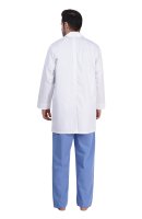 Mens White Doctor Coat Polycotton Fabric Classic Fit Manufacturers, Suppliers in Tamil Nadu