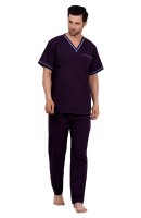 Durable Polycotton Wine Red Scrubs Manufacturers, Suppliers in Tamil Nadu