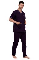 Durable Polycotton Wine Red Scrubs Manufacturers, Suppliers in Tamil Nadu