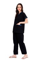 Black Green Y-Crossover Medical Scrubs Set Manufacturers, Suppliers in Tamil Nadu