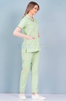 Hygienic Housekeeping Uniform Green Half Sleeves Manufacturers, Suppliers in Tamil Nadu