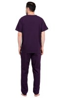 Durable Wine Red Medical Scrubs Set Four Pockets Manufacturers, Suppliers in Tamil Nadu