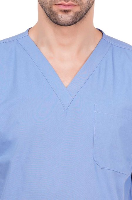 Ceil Blue Hospital Scrubs Set Comfortable Fit for Men Manufacturers, Suppliers in Tamil Nadu