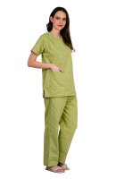 Modern Fit Sage Green Scrubs for Medical Staff Manufacturers, Suppliers in Tamil Nadu