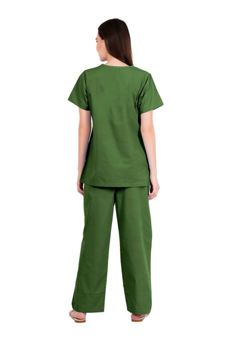 Olive Green Medical Uniform Set Designed for Comfort Manufacturers, Suppliers in Tamil Nadu