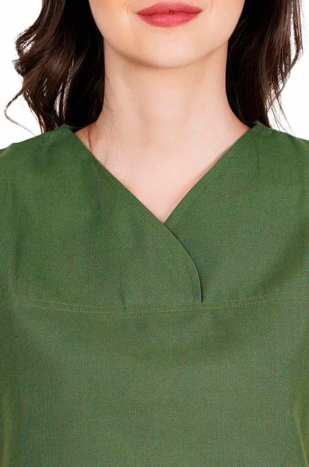 Olive Green Medical Uniform Set Designed for Comfort Manufacturers, Suppliers in Tamil Nadu