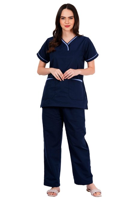 Comfortable Olive Blue and Blue Uniform Top Pant Set Manufacturers, Suppliers in Tamil Nadu
