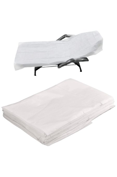 Plain White Disposable Hospital Bed Sheet Single Fold Manufacturers, Suppliers in Tamil Nadu