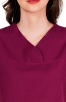 Reddish Burgundy Y-Crossover Top Pant Workwear Set Manufacturers, Suppliers in Tamil Nadu
