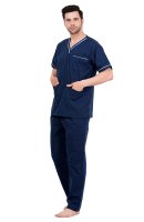 Six Pocket Olive Blue Blue Polycotton Medical Scrubs Set Manufacturers, Suppliers in Tamil Nadu