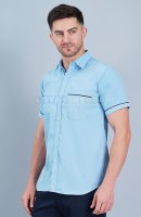 Medium Blue Hospital Work Shirt for Men Manufacturers, Suppliers in Tamil Nadu