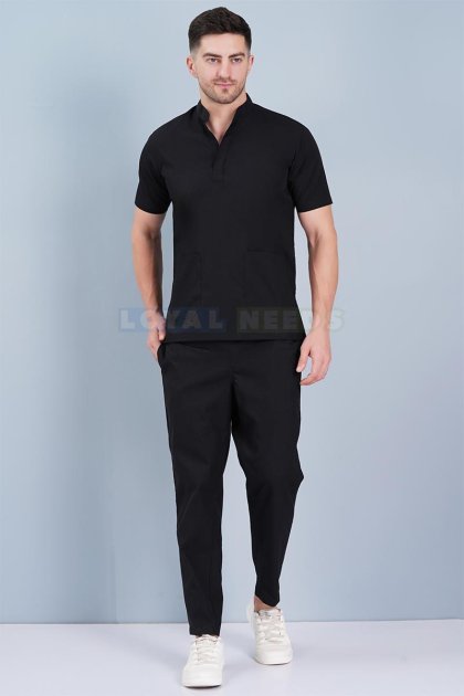 Male Black Cotton Uniform for Hospital and Labs Manufacturers, Suppliers in Tamil Nadu