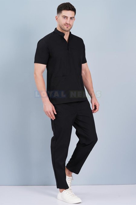 Male Black Cotton Uniform for Hospital and Labs Manufacturers, Suppliers in Tamil Nadu