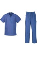 Hospital Uniform Set - Blue and Black Manufacturers, Suppliers in Tamil Nadu