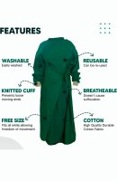 Unisex Hospital Wear Blue And Green Round Neck Manufacturers, Suppliers in Tamil Nadu