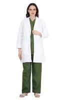 White Nurse Uniform Twill Fabric Classic Fit Manufacturers, Suppliers in Tamil Nadu