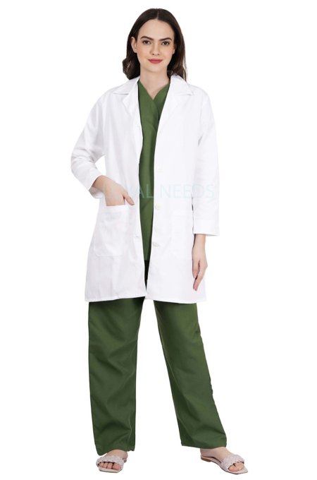 White Nurse Uniform Twill Fabric Classic Fit Manufacturers, Suppliers in Tamil Nadu