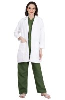 White Nurse Uniform Twill Fabric Classic Fit Manufacturers, Suppliers in Tamil Nadu
