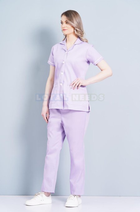 Hospital Scrubs for Women Plain Cotton Half Sleeves Manufacturers, Suppliers in Tamil Nadu