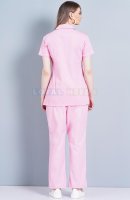 Plain Cotton Nurse Uniform Half Sleeves Baby Pink Manufacturers, Suppliers in Tamil Nadu