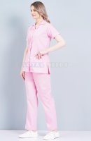 Plain Cotton Nurse Uniform Half Sleeves Baby Pink Manufacturers, Suppliers in Tamil Nadu