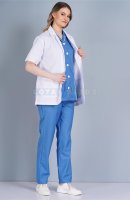 Half Sleeve White Doctor Coat – Cotton Fabric Manufacturers, Suppliers in Tamil Nadu