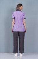 Purple Cotton Nurse Dress for Female Hospital Staff Manufacturers, Suppliers in Tamil Nadu