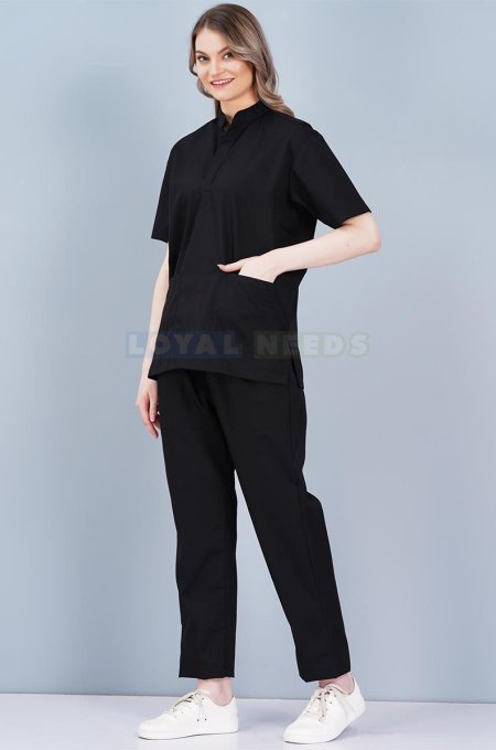 Unisex Mandarin Collar  Scrub suit Manufacturers, Suppliers in Tamil Nadu