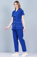 Plain Navy Blue Nurse Wear for Hospital Use Manufacturers, Suppliers in Tamil Nadu