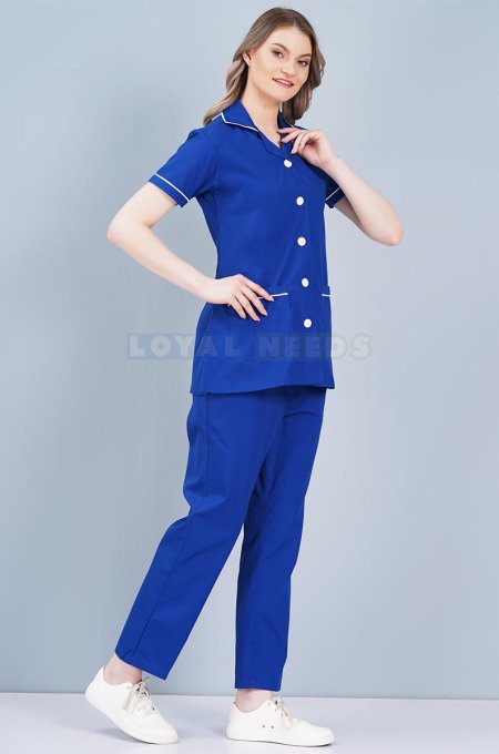 Plain Navy Blue Nurse Wear for Hospital Use Manufacturers, Suppliers in Tamil Nadu