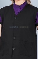 Housekeeping Outfit Half Sleeves Black And Blue Wear Manufacturers, Suppliers in Tamil Nadu