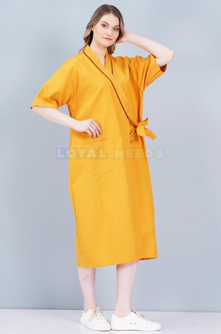 Patient Gown Front Open - Unisex Manufacturers, Suppliers in Tamil Nadu