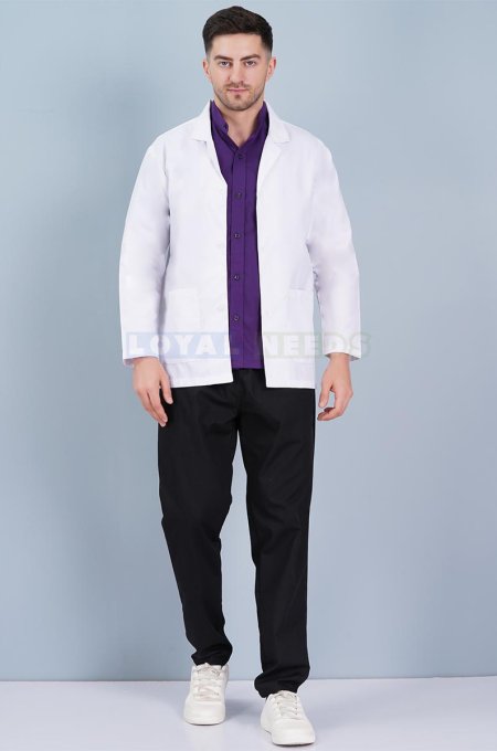 All Sizes White Doctor Coat – Full Sleeves, Cotton Fabric Manufacturers, Suppliers in Tamil Nadu