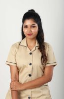 Beige Nurse Wear Comfortable Polycotton Short Sleeves Manufacturers, Suppliers in Tamil Nadu