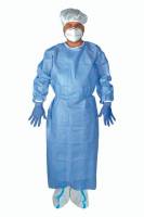AAMI Level 2 & 3 Disposable SMS Medical Gown - Waterproof, Tear-Resistant, Round Neck, Elastic Cuff, Yellow, White, Blue, All Sizes, CE Certified, Made in India Manufacturers, Suppliers in Tamil Nadu