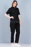 Black Housekeeping Workwear – Unisex Fit, Half Sleeve, Easy-Care Fabric Manufacturers, Suppliers in Tamil Nadu