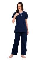 Comfortable Olive Blue and Blue Uniform Top Pant Set Manufacturers, Suppliers in Tamil Nadu