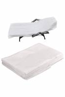 Disposable Hospital Bed Sheet – 60 x 90 Inches, White, Plain Design, Single Fold Manufacturers, Suppliers in Tamil Nadu