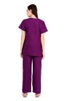 Durable Dark Purple Y-Crossover Top and Pants Set Manufacturers, Suppliers in Tamil Nadu
