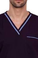 Durable Polycotton Wine Red Scrubs with Drawstri Manufacturers, Suppliers in Tamil Nadu