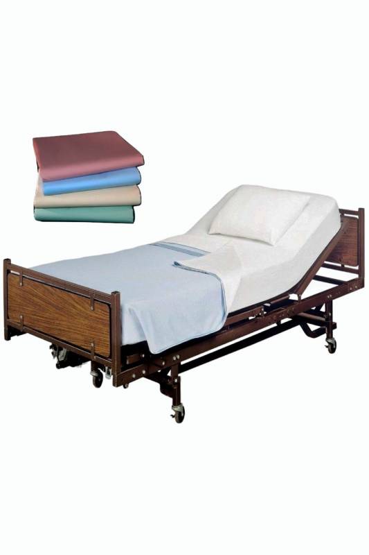 Durable White Bed Sheet – 60 x 90 Inches, Knitted Cotton and Polyester, Ideal for Hotels and Hospitals Manufacturers, Suppliers in Dispur