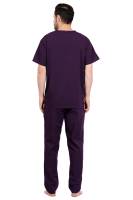 Durable Wine Red Medical Scrubs Set Four Pockets Manufacturers, Suppliers in Tamil Nadu