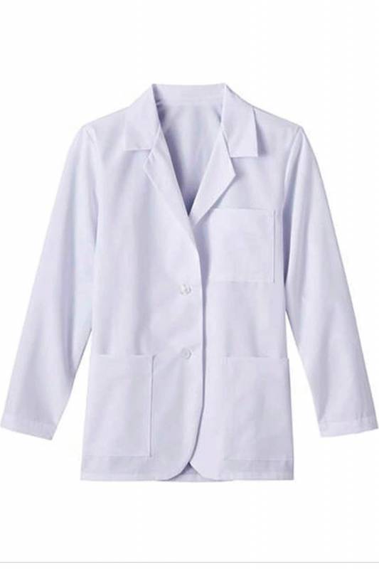 Elegant White Lab Coat – Full and Half Sleeves, Two Large Patch Pockets, Professional Look Manufacturers, Suppliers in Dispur