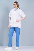Half Sleeve White Doctor Coat – Cotton Fabric Manufacturers, Suppliers in Tamil Nadu