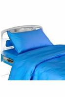 Hospital Bed Sheet – Plain Blue, 60 x 90 Inches, Cotton-Polyester Blend, Ideal for Hospitals Manufacturers, Suppliers in Tamil Nadu