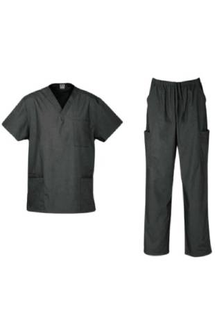 Hospital Uniform Set - Blue and Black