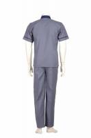 Large Gray Polyester Cotton Blend Hospital Uniform - Pant and Shirt Set, Half Sleeves Manufacturers, Suppliers in Tamil Nadu