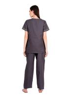 Medical Workwear Scrubs Grey Green with Six Pockets Manufacturers, Suppliers in Tamil Nadu