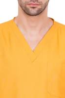 Mustard Yellow Medical Scrub Set with V-Neck Manufacturers, Suppliers in Tamil Nadu